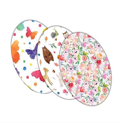 All Things Cute Ovals Combo: 15 Pack Adhesives (Select Your Adhesive and Customize for Your CGM or Insulin Pump)