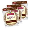 Toufayan Wholesome Wheat Tortilla Wraps 3 Pack, 18 Total (9 Wheat Wraps) | Soft, Pliable, Vegan, Kosher | Perfect for Sandwiches, Burritos & Meal Prep view 1