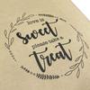 100 Kraft Paper Treat Bags, 2in Expandable Sides, Wedding & Party Favor Bags, Grease Proof Food Safe, Recyclable view 2