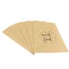 100 Kraft Paper Treat Bags, 2in Expandable Sides, Wedding & Party Favor Bags, Grease Proof Food Safe, Recyclable view 4
