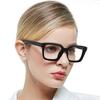 MARE AZZURO Womens Reading Glasses Stylish Readers 0 1.0 1.25 1.5 1.75 2.0 2.25 2.5 2.75 3.0 3.5 4.0 5.0 6.0(Black 225) view 2