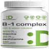 DEAL SUPPLEMENT Vitamin B1 500mg with Benfotiamine, 240 Capsules  2 in 1 Enhanced Formula  Fat & Water Soluble Thiamine B1 Supplement  Third Party Tested, Non-GMO, No Gluten view 1