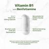 DEAL SUPPLEMENT Vitamin B1 500mg with Benfotiamine, 240 Capsules  2 in 1 Enhanced Formula  Fat & Water Soluble Thiamine B1 Supplement  Third Party Tested, Non-GMO, No Gluten view 3