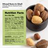 NUTS U.S.  Mixed Nuts In Shell (Almonds, Walnuts, Hazelnuts, Pecans, Brazil Nuts) | No Added Colors and No Artificial Flavors | Fresh Buttery Taste and Raw |Packed In Resealable Bags (2 LBS) view 2