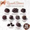 RUSSELL STOVER Christmas Dark Chocolate Candy Assortment Gift Box, 9.4 oz. view 2