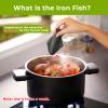 Iron Fish (2-Pack)  Natural Cooking Tool to Add Minerals to Food & Water, Safe & Reusable Supplement for Iron Deficiency, Anemia & Vegans view 2