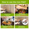 Iron Fish (2-Pack)  Natural Cooking Tool to Add Minerals to Food & Water, Safe & Reusable Supplement for Iron Deficiency, Anemia & Vegans view 4