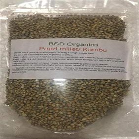 BSD Organics HealthY Pearl Millet/Kambu - 200 Gm / 7.05 Oz