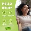 Aculief Acupressure Clip - Compact Wearable for Acupuncture Pressure Points - for Physical Therapy & Daily Wear - Promotes Relaxation & Stress Management - Regular Pack of 3, Green, Teal & Black view 3
