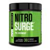 Jacked Factory NITROSURGE Pre Workout Supplement - Endless Energy, Instant Strength Gains, Clear Focus, Intense Pumps - NO Booster & Powerful Preworkout Energy Powder - 30 Servings, Arctic White view 1
