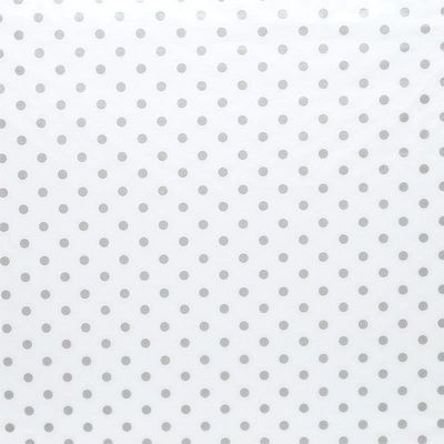 240ea - 20 X 30 Silver/White Mini Dots Tissue Paper - 1.2 mil Thick