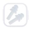 AKOAK 1 Pack Silicone Earplugs, Sound Insulation and Noise Reduction Environmental Protection, Suitable for Waterproof, Anti-Noise, Swimming, Learning, Sleeping, etc (White) view 1