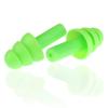 AKOAK 1 Pack Silicone Earplugs, Sound Insulation and Noise Reduction Environmental Protection, Suitable for Waterproof, Anti-Noise, Swimming, Learning, Sleeping, etc (Green) view 2