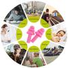 AKOAK 1 Pack Silicone Earplugs, Sound Insulation and Noise Reduction Environmental Protection, Suitable for Waterproof, Anti-Noise, Swimming, Learning, Sleeping, etc (Rose red) view 4
