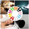 AKOAK 1 Pack Silicone Earplugs, Sound Insulation and Noise Reduction Environmental Protection, Suitable for Waterproof, Anti-Noise, Swimming, Learning, Sleeping, etc (Black) view 4
