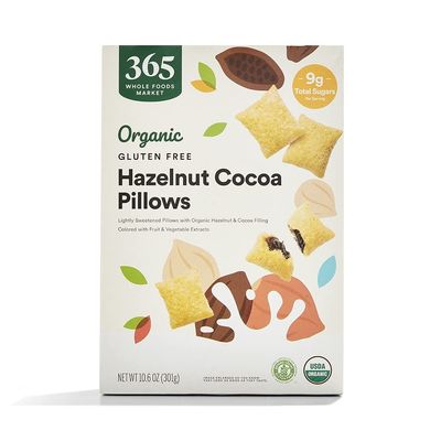 365 by Whole Foods Market, Organic Hazelnut Cocoa Pillows, Gluten-Free, 10.6 Ounce