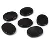 Windfulogo 6Pcs Hot Massage Stones Set Natural Basalt Heated Warmer Stone for Spa Massage 2.36 x 3.14in (6x8cm) 2 view 1