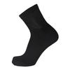 Big and Tall Diabetic Cotton Neuropathy Ankle Socks, King Size Mens Athletic Socks (13-15, Quarter Black) - 6 pairs view 3