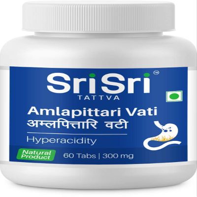 Sri Sri Tattva Amlapittari Vati 300 mg Tablet - 60 Tablets (Pack of 2)