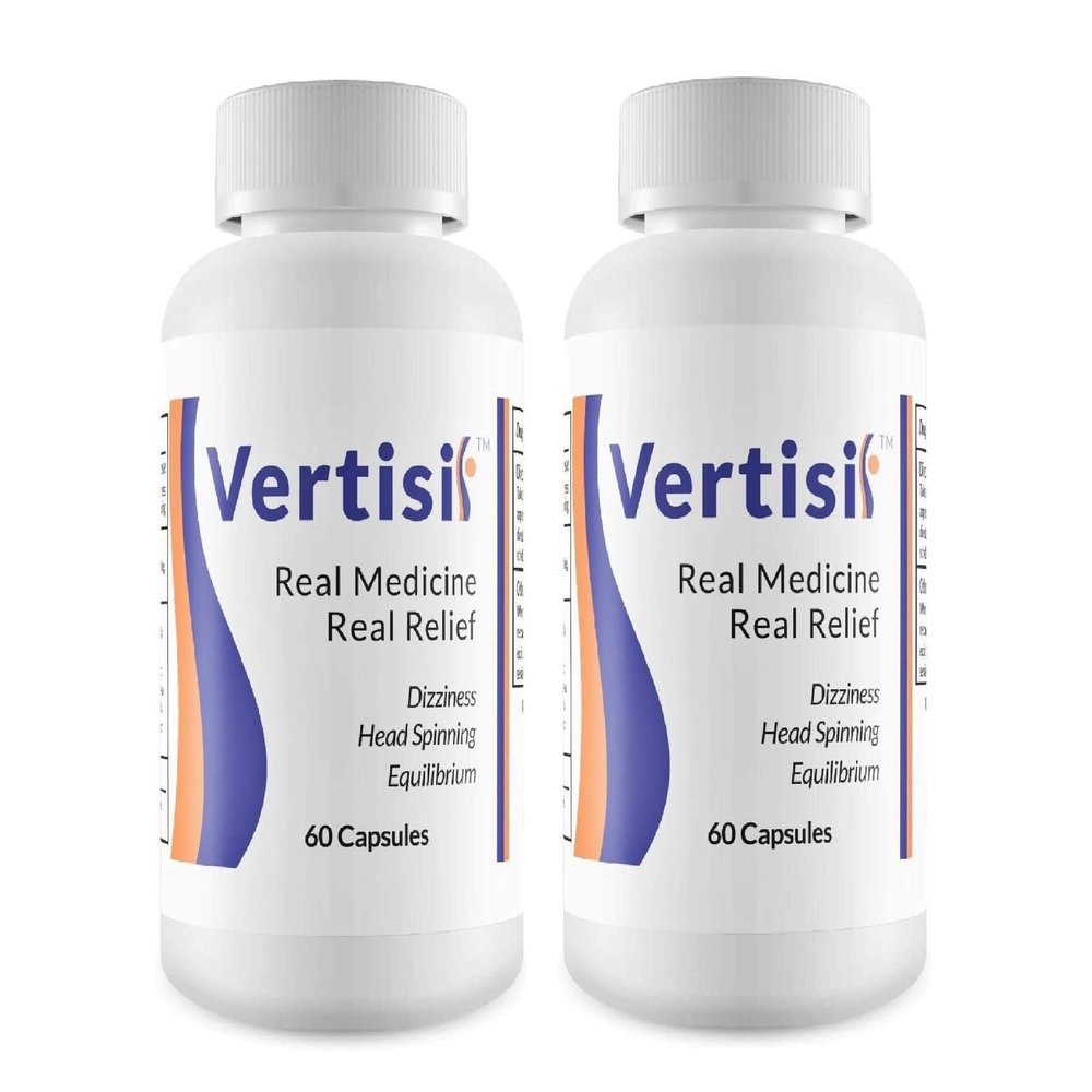 Vertisil 2-Month Supply Relieve Vertigo - All Natural