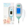 Frida Baby Rectal Thermometer for Babies, Digital Fever Thermometer for Babies, Newborns & Infants, Quick & Accurate Temperature Check, Water Resistant, Clear Case, Memory Holds Last 10 Readings view 1
