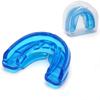 Coolrunner Double Braces Mouth Guard, Mouth Guard Sports, Athletic Mouth Guards, Youth Mouthguard for Upper and Lower Teeth Protection, No Boiling Required for Youth, Teenager (Blue) view 1