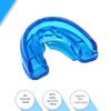 Coolrunner Double Braces Mouth Guard, Mouth Guard Sports, Athletic Mouth Guards, Youth Mouthguard for Upper and Lower Teeth Protection, No Boiling Required for Youth, Teenager (Blue) view 2