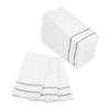 Fete Disposable Hand Towels for Bathroom, Silver Design 100 Linen-Feel Guest Towels  Formal Dinner, Anniversary, and Wedding Napkins for Tables, Guestrooms, and Restrooms - 8.5x 4-Inches Folded, view 1