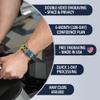 Divoti Custom Engraved Medical Alert ID Bracelet  Dual-Sided Laser Etching, Silicone Wristband, Stainless Steel Security Clasp  Adjustable & Trim-to-Fit  Emergency Medical Info Band - PRO PS SS RE view 4