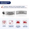 Divoti Custom Engraved Medical Alert ID Bracelet  Dual-Sided Laser Etching, Silicone Wristband, Stainless Steel Security Clasp  Adjustable & Trim-to-Fit  Emergency Medical Info Band - UL JB SS BL view 2