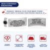 Divoti Custom Engraved Medical Alert ID Bracelet  Dual-Sided Laser Etching, Silicone Wristband, Stainless Steel Security Clasp  Adjustable & Trim-to-Fit  Emergency Medical Info Band - PRO PS SS BL view 2