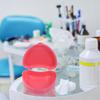 4pcs Heart Shaped Case with Vent Holes Bath Box Teeth Storage Box Container Holder for Home Travel Assorted Colors view 2