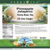 Pineapple Jalapeno Yerba Mate Tea (25 tea bags, ZIN: 570778) view 2