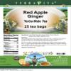 Red Apple Ginger Yerba Mate Tea (25 tea bags, ZIN: 566358) view 2