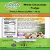 White Chocolate Fudge French Roast Coffee (Gourmet, Naturally Flavored, Whole Coffee Beans) (16 oz, ZIN: 567196) view 2