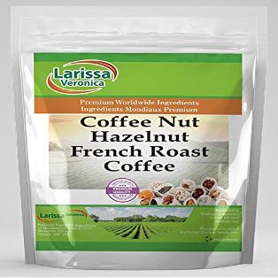 Coffee Nut Hazelnut French Roast Coffee (Gourmet, Naturally Flavored, Whole Coffee Beans) (4 oz, ZIN: 565686)