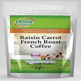 Raisin Carrot French Roast Coffee (Gourmet, Naturally Flavored, Whole Coffee Beans) (4 oz, ZIN: 568754)