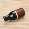 MUXIANG Briar Wood Cigar Mouthpiece Holder Cigar Handmade Natural Wooden Cigar Filter Holder ba0004-40 view 2