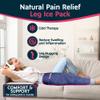 Magic Gel Leg Ice Pack - Professional Cold Therapy - Wrap Around Shin Ice Packs - Full Leg Ice Pack Wrap Around Entire Leg - Cool Down Your Legs Shins Hamstrings - Ice Packs Sleeve view 2