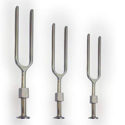 Medsor Impex Tuning Fork Set of 3 Pcs. (128Hz, 256Hz and 512Hz)