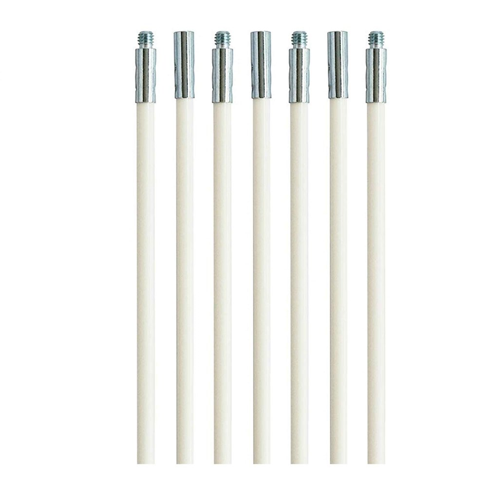 Dryer Vent Cleaner Kit: Dryer Vent Cleaning Rods as Accessories, Only Rods Not Including Brush Head,Extends to Your Require Size (18)
