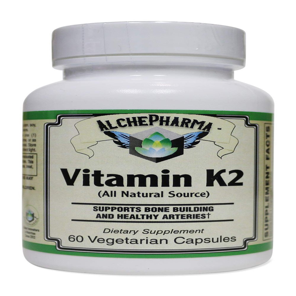 [New] AP Vitamin K2 (All Natural Source - menaquinone-7) 45 mcg. 60 Vegetarian Capsules