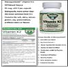 [New] AP Vitamin K2 (All Natural Source - menaquinone-7) 45 mcg. 60 Vegetarian Capsules view 2