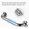 14-Inch Elderly Bathroom Grab Bar Stainless Steel Shower Handle Balance Bar Safety Hand Rail Support Bath Handle view 4