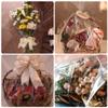 Clear Wrap Roll Transparent Cellophane Wrapping Crystal Clear for Crafts Baskets Wrapping Supplies Baskets Flowers Food,2500x44 cm view 3