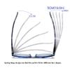 100 CLASSIC 4-Pack Trendy Colored Lens Cateye Reading Glasses for Women Spring Hinges Readers Ladies Fashion Eyeglasses (4.00x) view 4