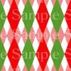 1/2 Sheet - Pink & Green Plaid Birthday - D24527-2D Edible Cake Cupcake Party Topper view 1