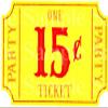 1/2 Sheet - Carnival Ticket Birthday - D24521 - 2D Edible Cake Cupcake Party Topper view 1