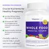 Whole Food Prenatal Vitamins (120 Capsules) Natural Support for Maternal and Fetal Health, Prenatal Multivitamin for Women with Choline, B Vitamins and More, Vegan, No Soy, Gluten or Dairy view 3