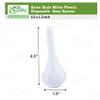 [1000 PACK] Disposable Dining Asian Soup Spoons - White Plastic Chinese Soup Spoons for Ramen, Pho, Clear, Appetizer, 4.5 x 1.2 Inches by EcoQuality view 3